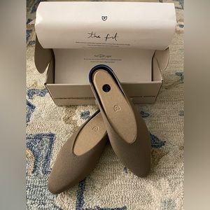 Rothy’s Almond Demi, size 6.5, runs full size big!